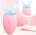 Spazzolino sonico per denti a forma di U, 360°