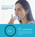 Spazzolino sonico per denti a forma di U, 360°