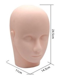 Wysokiej jakości głowa 3D - sylikonowa do ćwiczeń