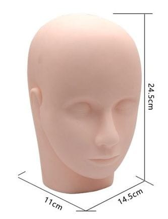 Wysokiej jakości głowa 3D - sylikonowa do ćwiczeń