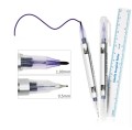 Marker, pisak do makijażu permanentnego, tatuażu, medyczny, chirurgiczny - dwustronny z miarką