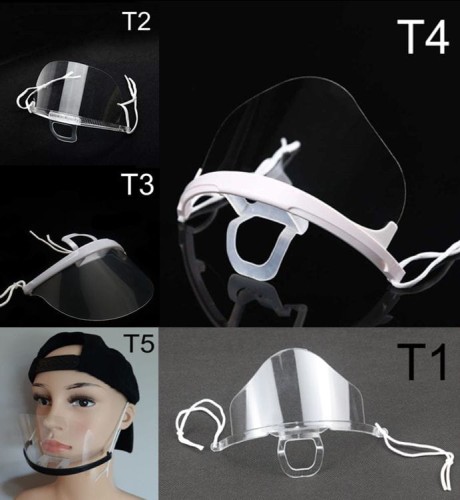 Przezroczysta maska na usta, zasłania usta i nos... przeciwmgielna, swoboda oddychania