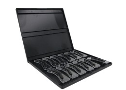 Wzornik, szablony, stemple do brwi - 12szt