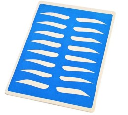 Niebieska skóra sylikonowa do ćwiczeń z nadrukam