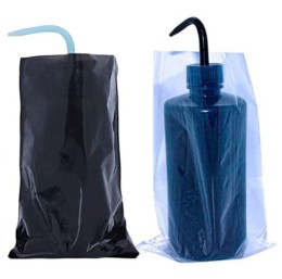 Osłona foliowa na butelkę, tryskawkę - 25szt. jednorazowe