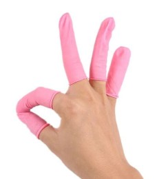 osłonki, nakładki  gumowe na palce - 50szt.