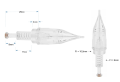 Kartridż uniwersalny wer.2 - igła do makijażu permanentnego