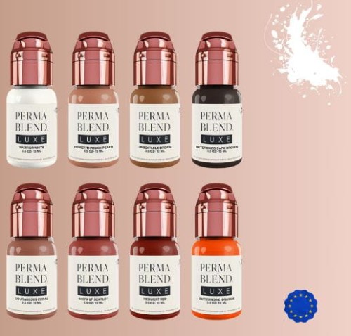 Perma Blend - pigmenty do makijażu permanentnego brwi i usta