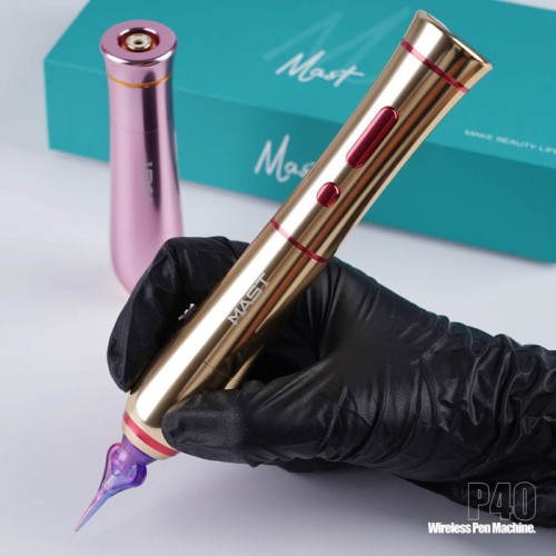 MAST- P40 pen bezprzewodowy - WQP-057 do pigmentacji, tatuażu, na kartridże Hawk
