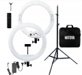 Lampa ring do zdjęć + statyw