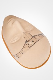 Twarz 3D sylikonowa z podstawą do ćwiczeń