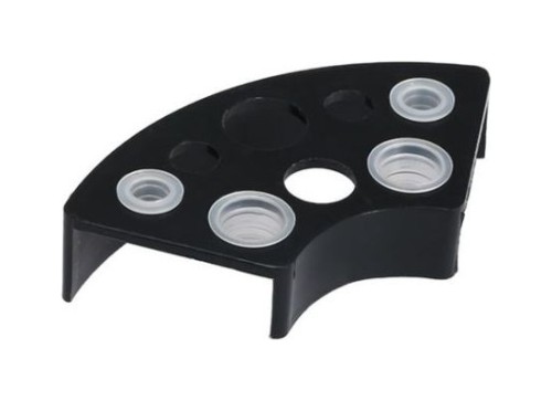 Stojak na 8szt kubeczków do pigmentu, barwniki