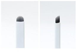 Nożyk - piórka - igły do microbladingu