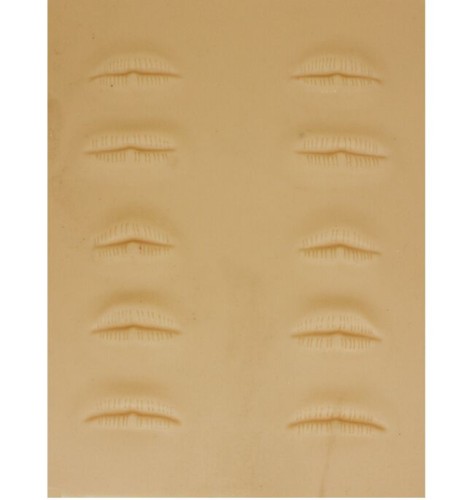 Skóra 3D usta do ćwiczeń makijażu