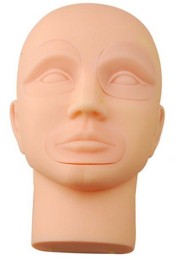 Głowa 3D sylikonowa do ćwiczeń - z wymiennymi elementami