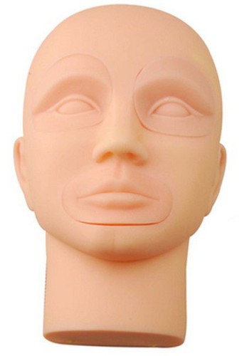 Głowa 3D sylikonowa do ćwiczeń - z wymiennymi elementami